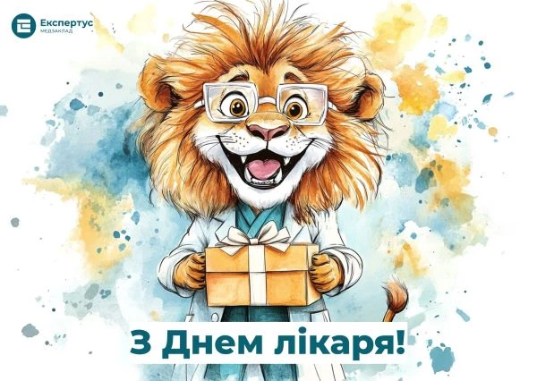 Листівка до Дня лікаря