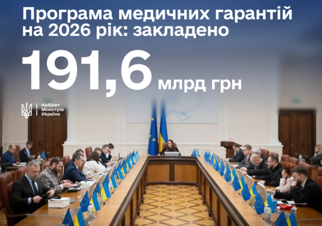Уряд затвердив Програму медичних гарантій — 2026