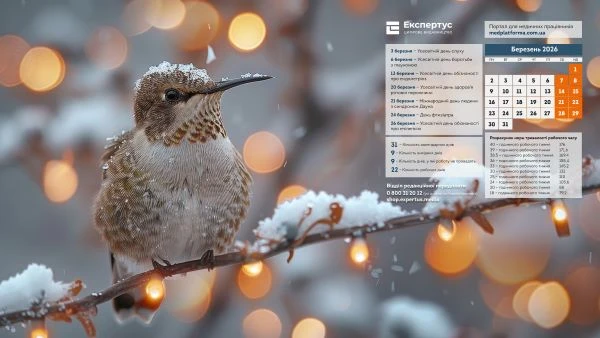 Заставка на робочий стіл медики березень