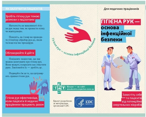 Гігієна рук буклет Гігієна рук буклет