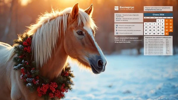 Заставка на робочий стіл медики січень