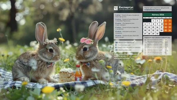 Заставка на робочий стіл квітень 2026