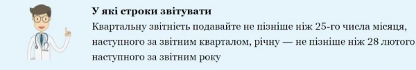 Отчетность стоматологических заведений Отчетность стоматологических заведений