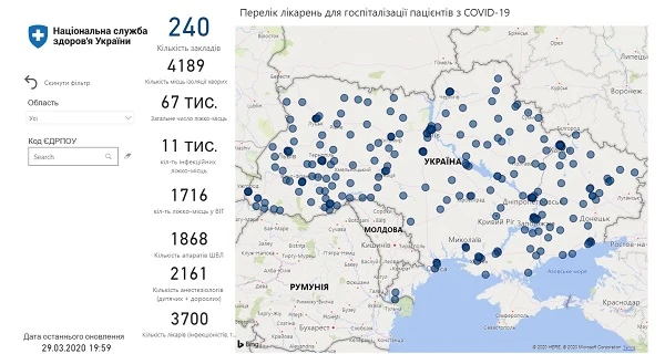 Які лікарні прийматимуть пацієнтів з коронавірусом першими Які лікарні прийматимуть пацієнтів з коронавірусом першими