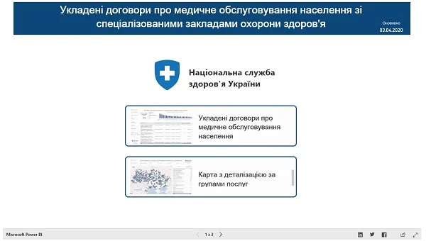 Електронна карта лікарень, що надають безплатну медичну допомогу Електронна карта лікарень, що надають безплатну медичну допомогу