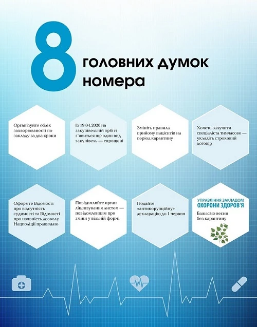 Дві хороші новини від журналу «Управління закладом охорони здоров'я»