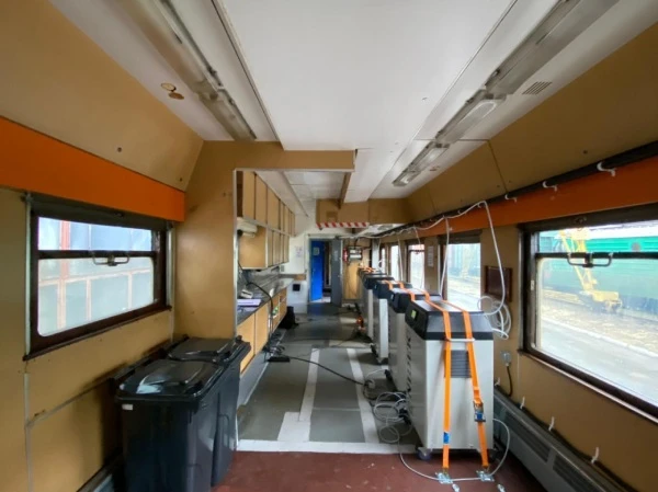 МОЗ показало новий евакуаційний потяг МОЗ показало новий евакуаційний потяг